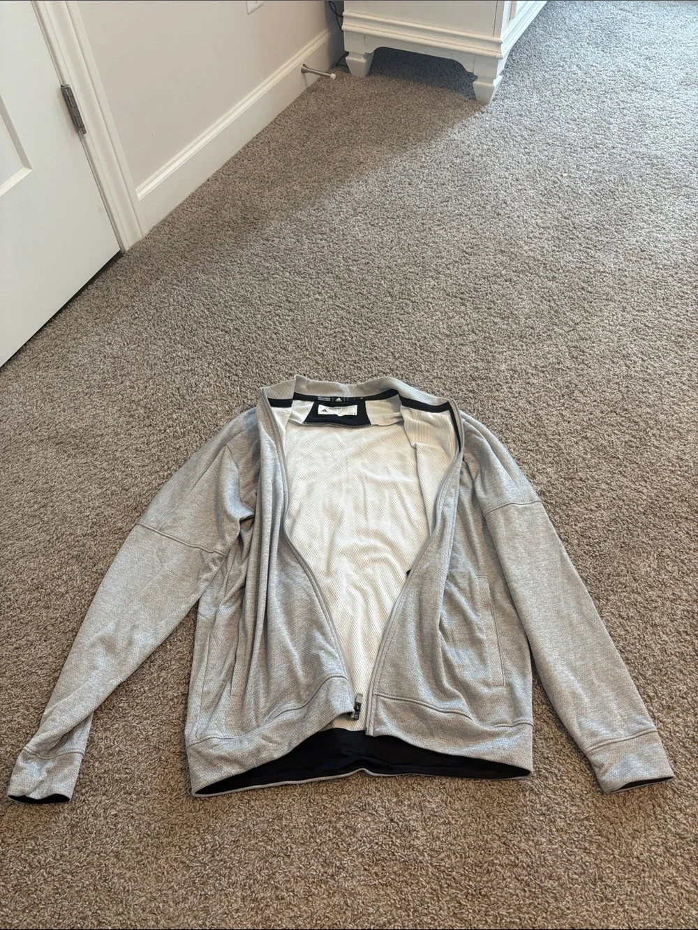 Adidas Men’s Track Jacket Bundle (3) | Full Zip Athletic Jackets | Size L
